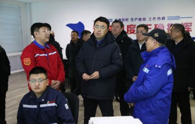 七臺(tái)河市委副書記、市長(zhǎng)李兵蒞臨寶泰隆開(kāi)展“看項(xiàng)目、解難題、保安全”調(diào)研